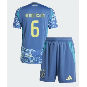 Ajax Jordan Henderson #6 Gostujuci Dres za Dječji 2024-25 Kratak Rukavima (+ kratke hlače)